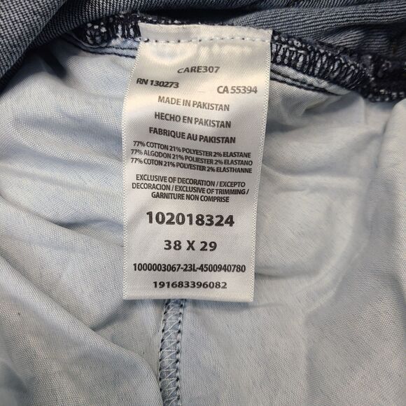 Lee Extreme Motion Athletic Fit Men’s Jeans 38x29 Tapered Leg Denim Blue - Picture 5 of 11